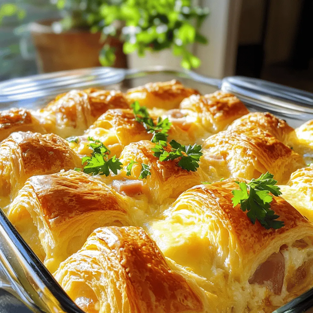 Für meinen Overnight Croissant Frühstücksauflauf braucht man einige einfache Zutaten. Hier sind die Hauptzutaten: - 6 große Croissants, in Stücke gerissen - 6 Eier - 2 Tassen Milch - 1/2 Tasse Zucker - 1 Teelöffel Vanilleextrakt - 1/2 Teelöffel Zimt - Eine Prise Salz