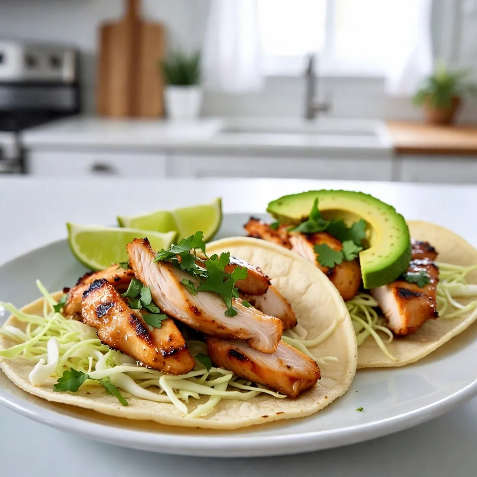 Honey Lime Chicken Tacos Frisch und Köstlich Zubereiten