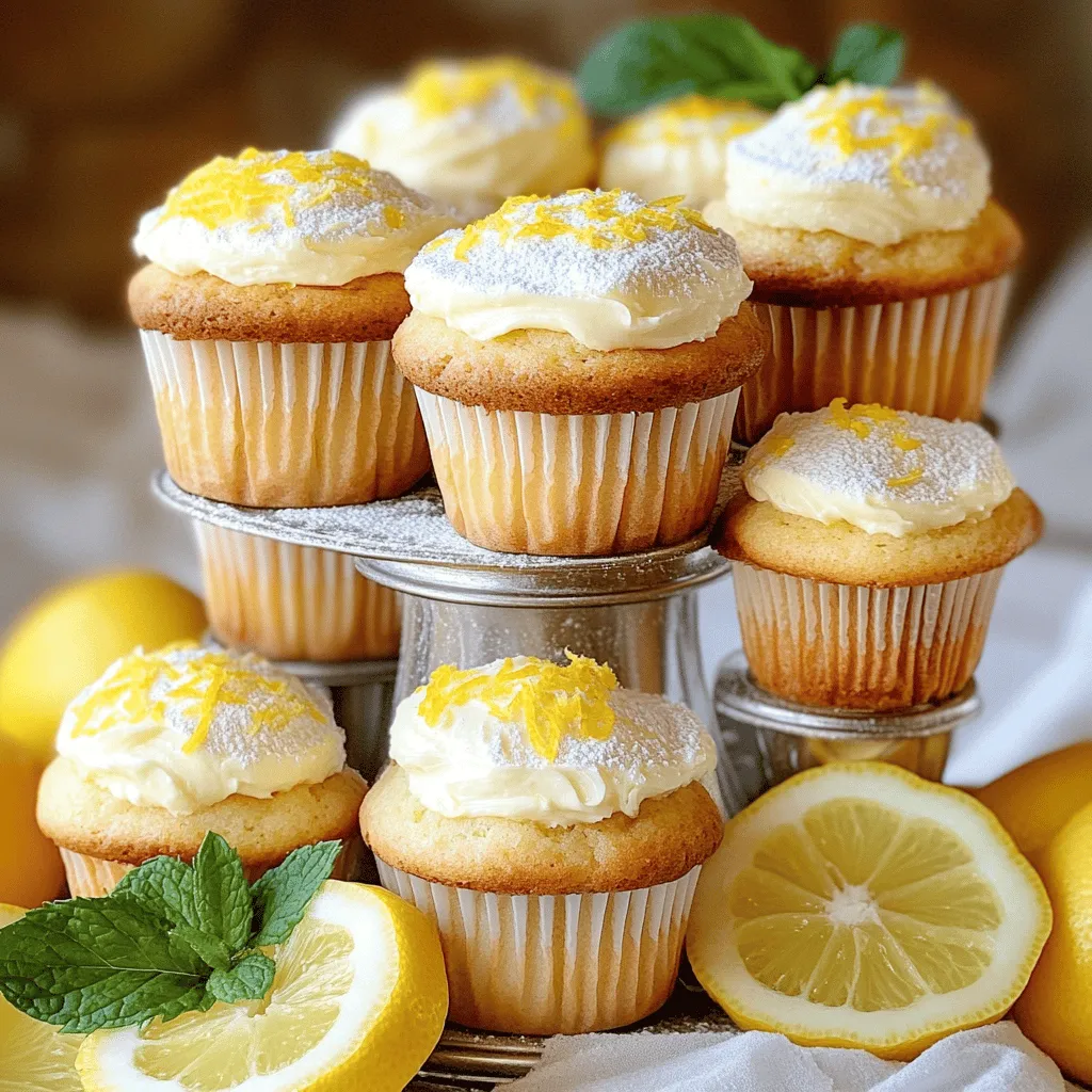 Lemon Cream Cheese Muffins Recipe Frisch und Saftig