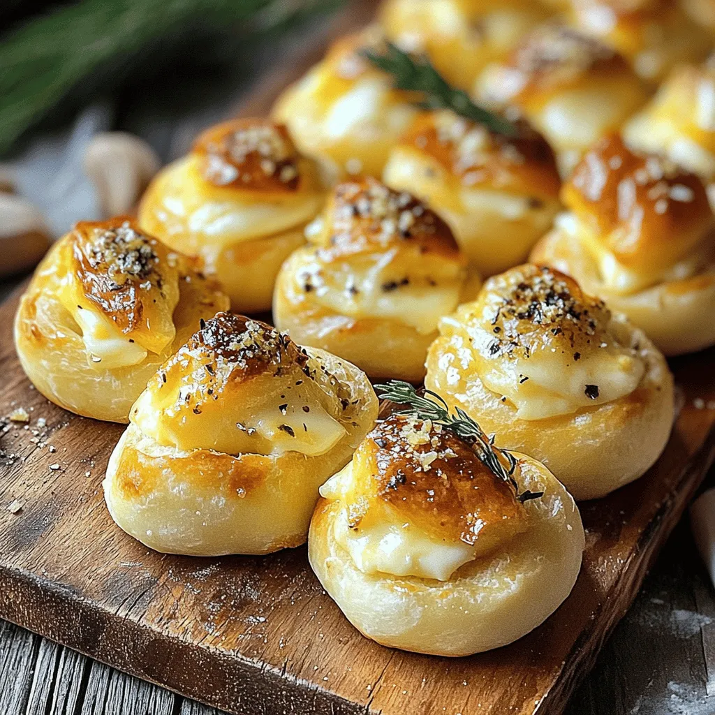 Für leckere Knoblauchbomben brauchst du einige einfache Zutaten. Du benötigst Pizzateig, Mozzarella, Frischkäse, Knoblauch, Parmesan, Petersilie, Butter, Knoblauchpulver, Salz und Pfeffer. Diese Zutaten machen die Bomben lecker und käsig. Achte darauf, frische Zutaten zu wählen. Das macht einen großen Unterschied im Geschmack.