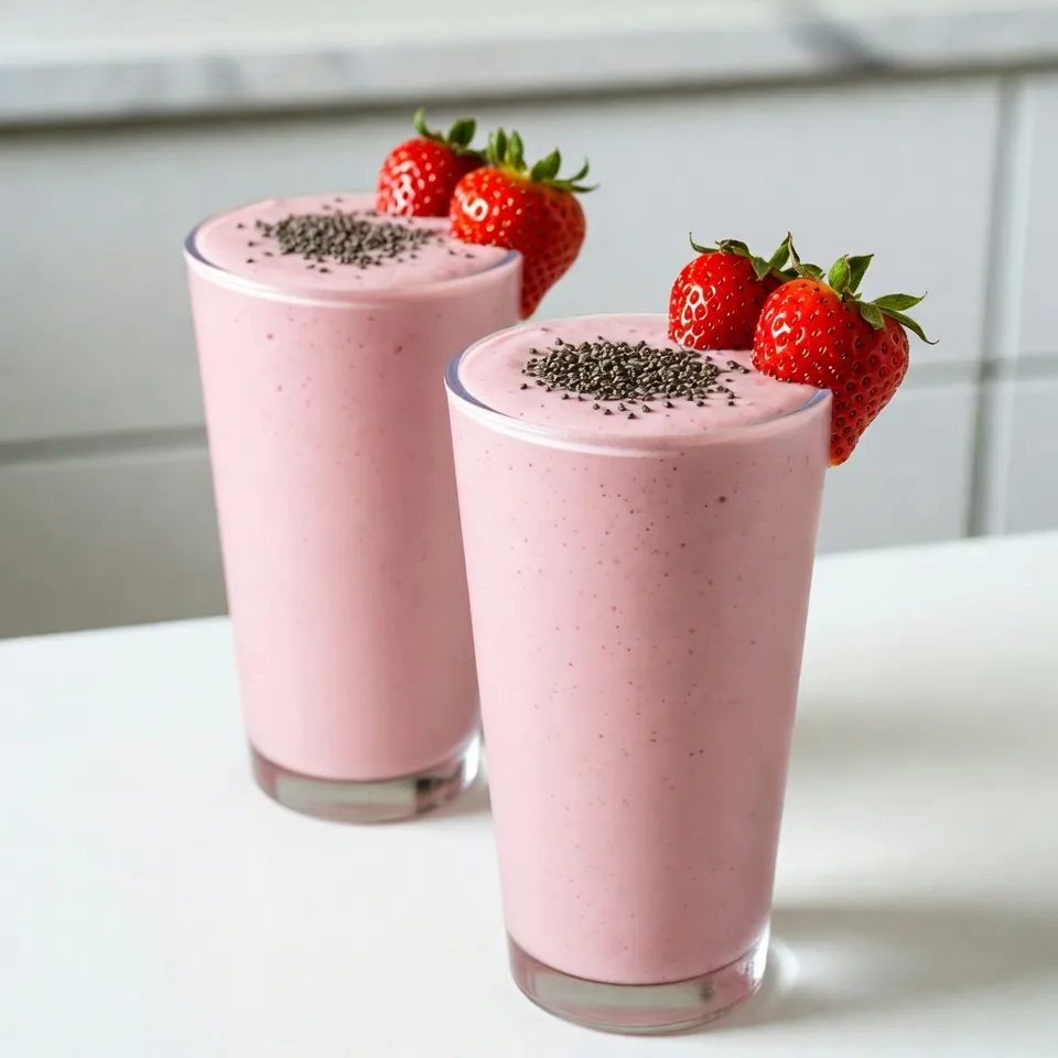 Erdbeer Kokos Smoothie Frisch und Vitalisierend Rezept