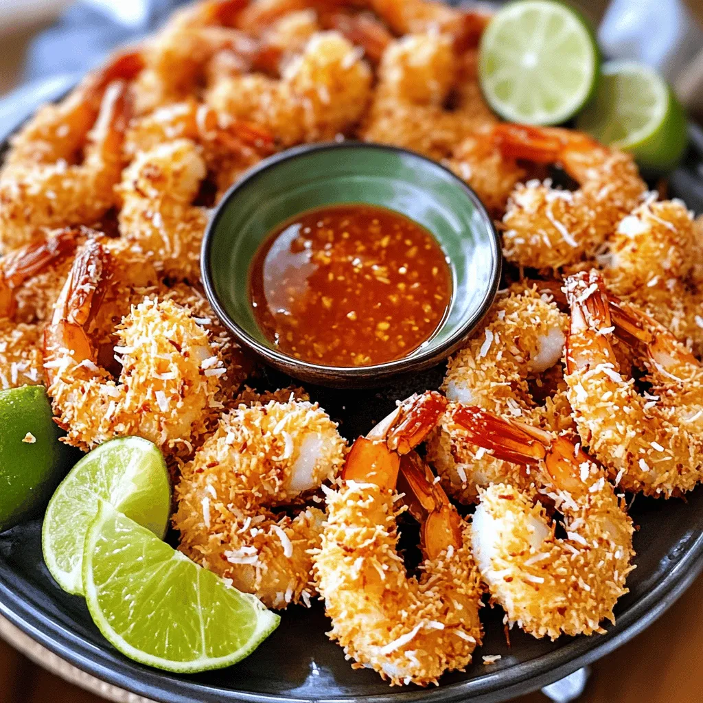 Krosse Kokosnuss-Garnelen Einfaches Rezept für Genuss