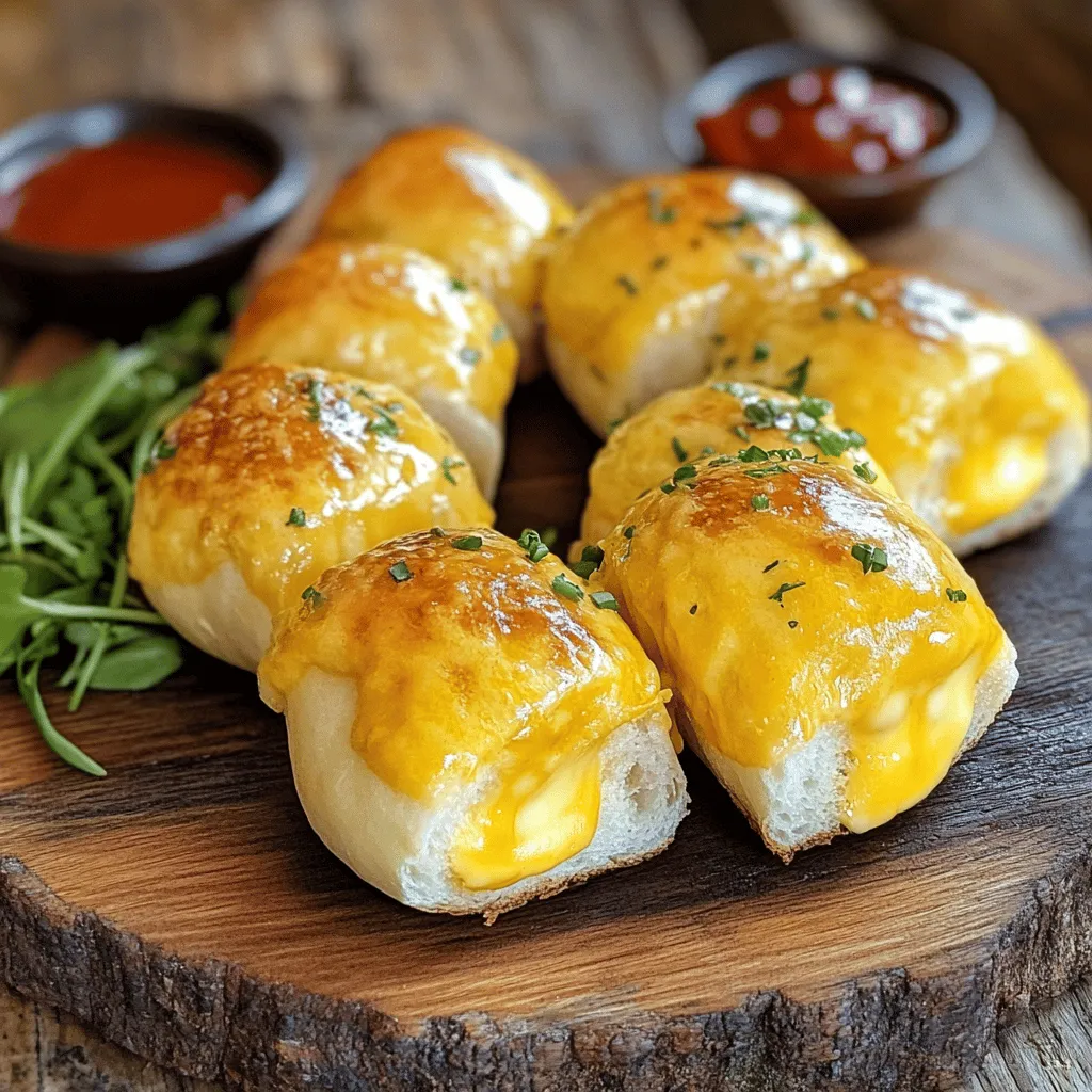 Käsegefüllte Fleischbrot-Bissen Einfaches und Leckeres Rezept