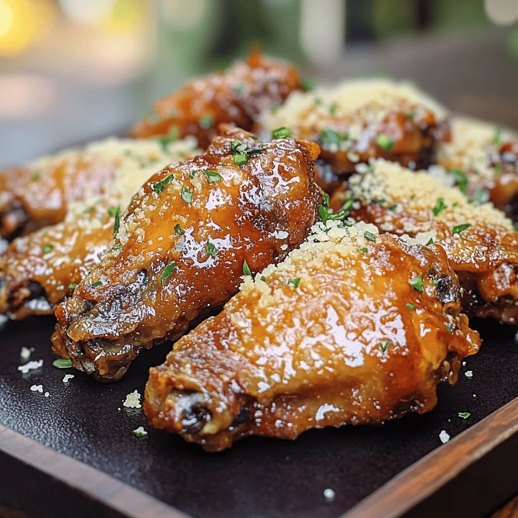 Hot Truffle Garlic Parm Wings köstlich und einfach