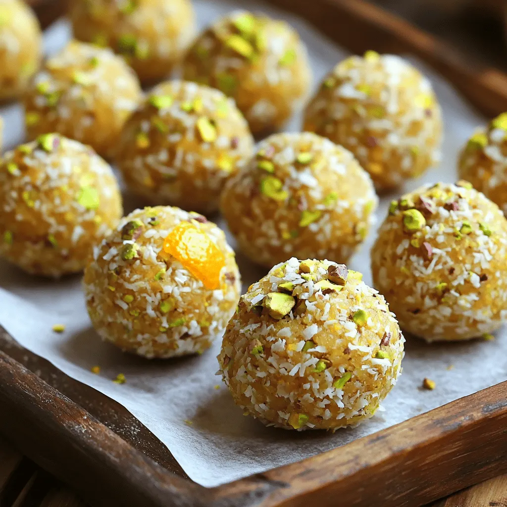 Orange Blossom Delight Balls sind kleine, gesunde Snacks, die süß und nahrhaft sind. Sie bestehen aus einfachen Zutaten, die leicht zu finden sind. Diese Leckereien sind beliebt, weil sie sowohl gut schmecken als auch gut für dich sind. Sie enthalten gesunde Fette aus Mandeln und Kokosnuss. Das macht sie zu einer tollen Wahl für einen Snack.