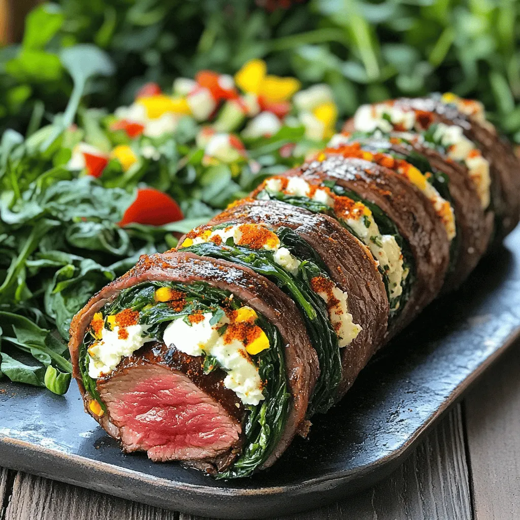 Flank Steak Roulade Einfache und leckere Idee