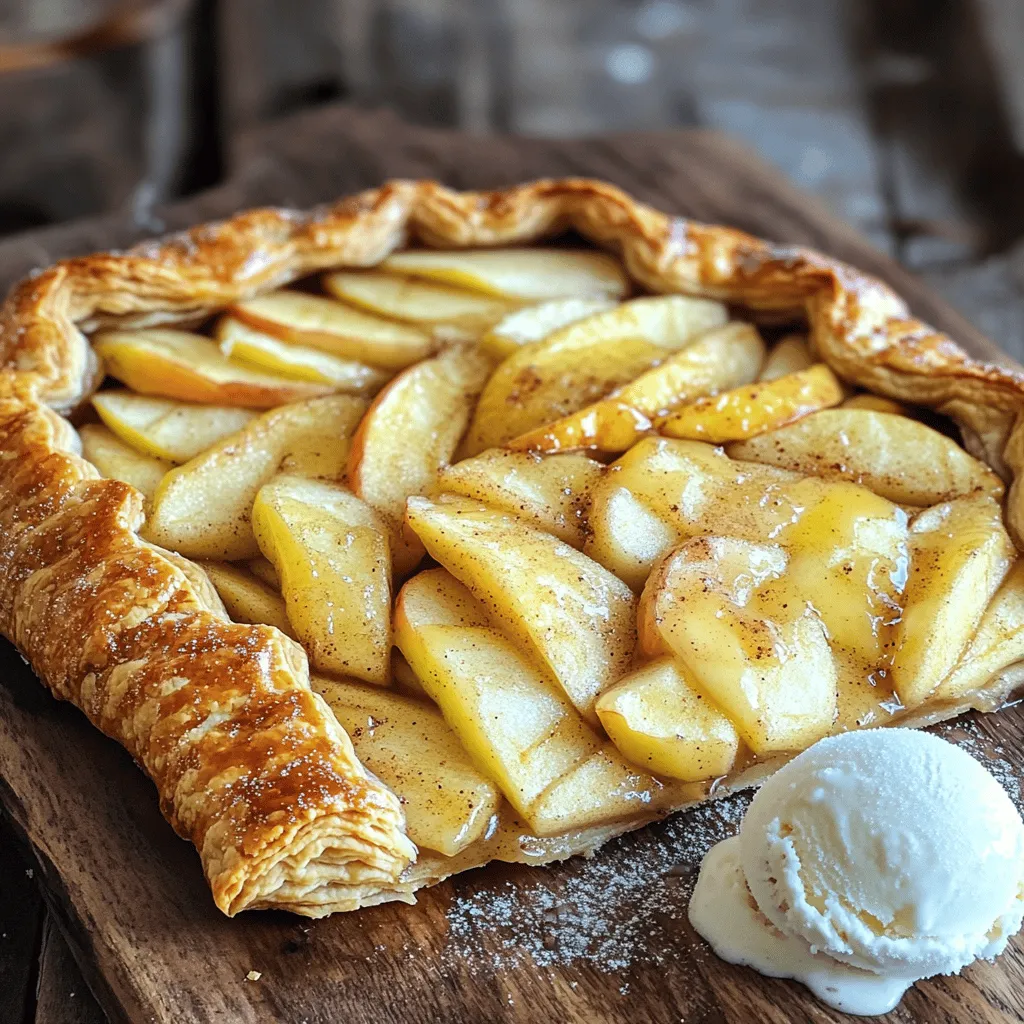 Cinnamon Sugar Apple Galettes Einfach und Lecker