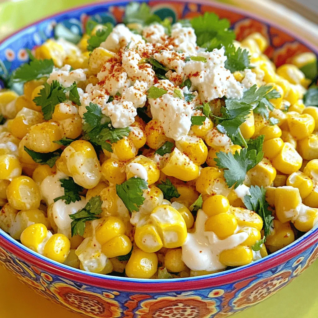 Mexican Street Corn Salad Einfach und Lecker Zubereiten