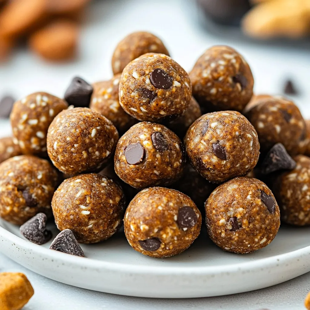 Lebkuchen Energiebällchen Einfaches und gesundes Rezept