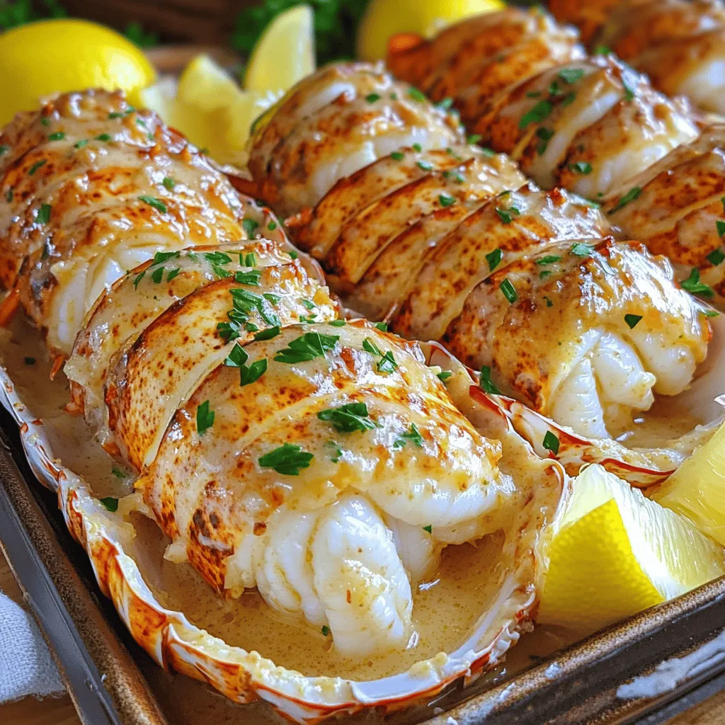 Savory Creamy Garlic Butter Lobster Tails Lecker Rezept