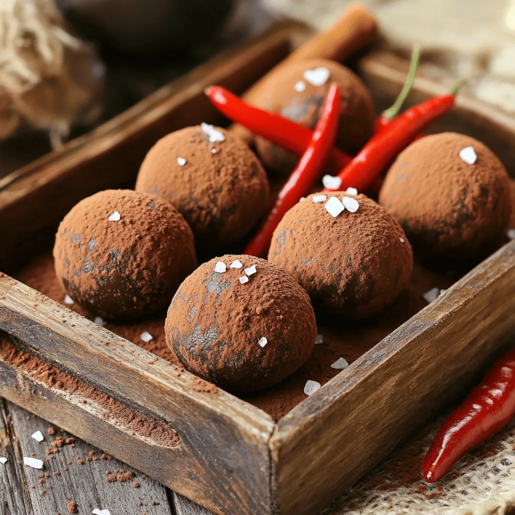 Mayan Chocolate Truffles köstlicher Genuss für jeden