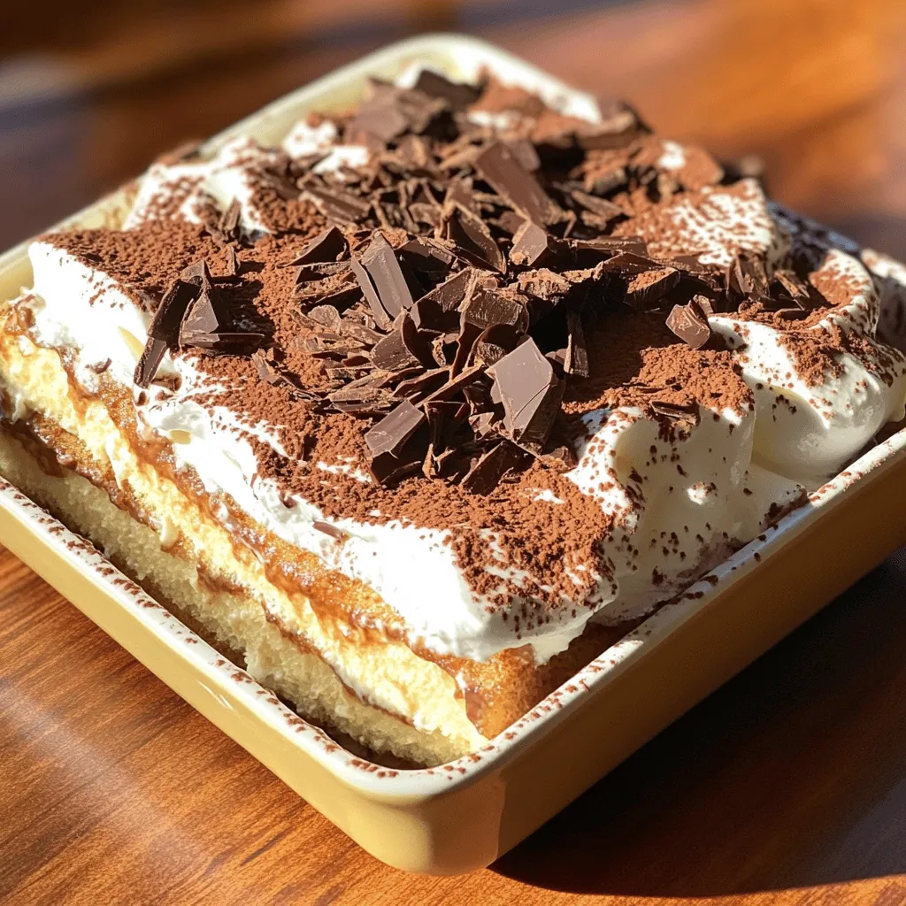 Mocha Madness Tiramisu himmlisch und schokoladig