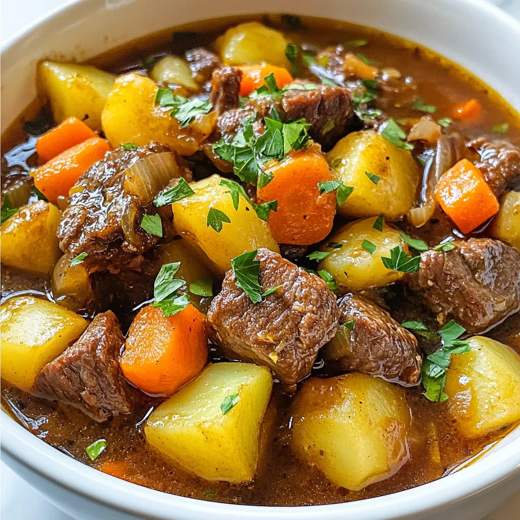 Crockpot Beef Stew Classic Einfache und Leckere Mahlzeit