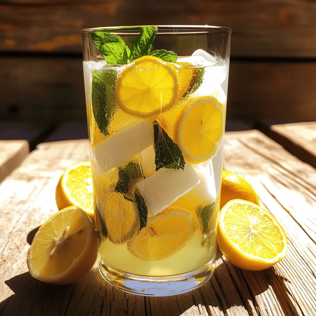 Um eine erfrischende Kondensmilch-Limonade zu machen, benötigen Sie einige einfache Zutaten. Für das Rezept für Kondensmilch-Limonade brauchen Sie eine Dose gesüßte Kondensmilch, kaltes Wasser, frisch gepressten Zitronensaft und Zucker. Sie können auch Vanilleextrakt und Eiswürfel hinzufügen. Zitronenscheiben und frische Minze sind tolle Dekorationen.