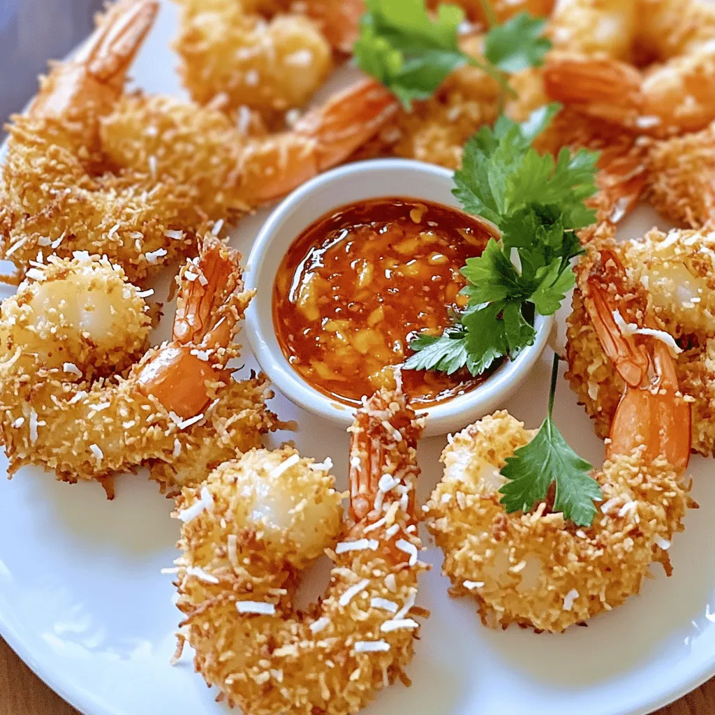 Knusprige Kokosnuss-Garnelen Einfache und leckere Speise