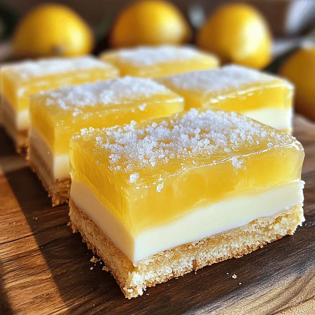 Zitronen-Cheesecake-Quadrate köstlich und einfach zubereiten