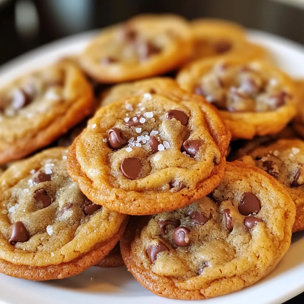 Brown Butter Chocolate Chip Cookies Köstlicher Genuss