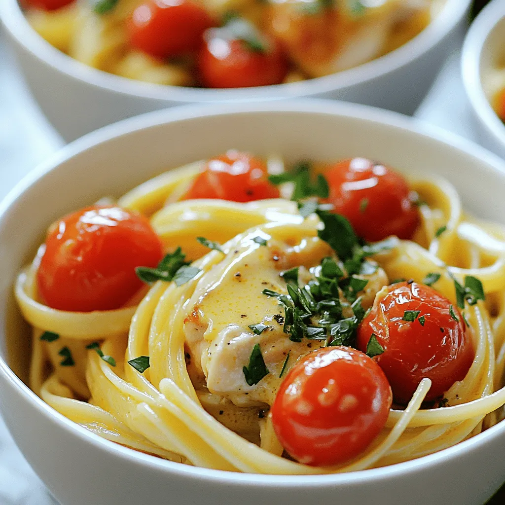 Cowboy Butter Chicken Linguine Genießen und Kochen