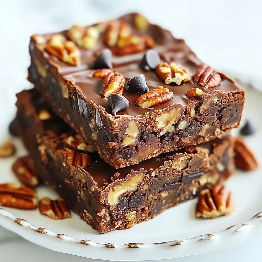 Maple Pecan Fudge Bars Einfaches Rezept für Genuss