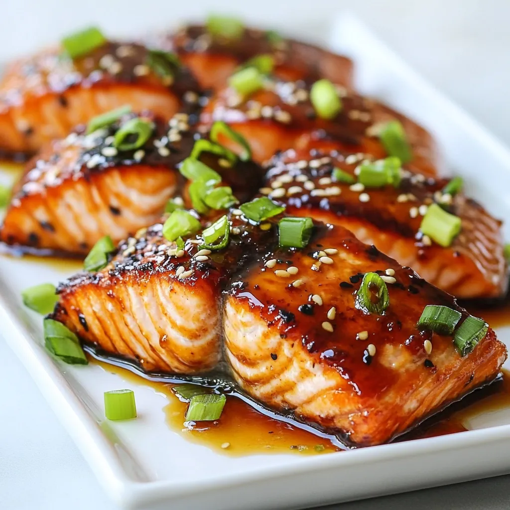 Sriracha Honey Glazed Salmon Einfaches und köstliches Rezept