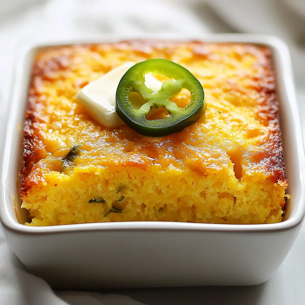 Jalapeño Cheddar Cornbread Rezept für Genuss