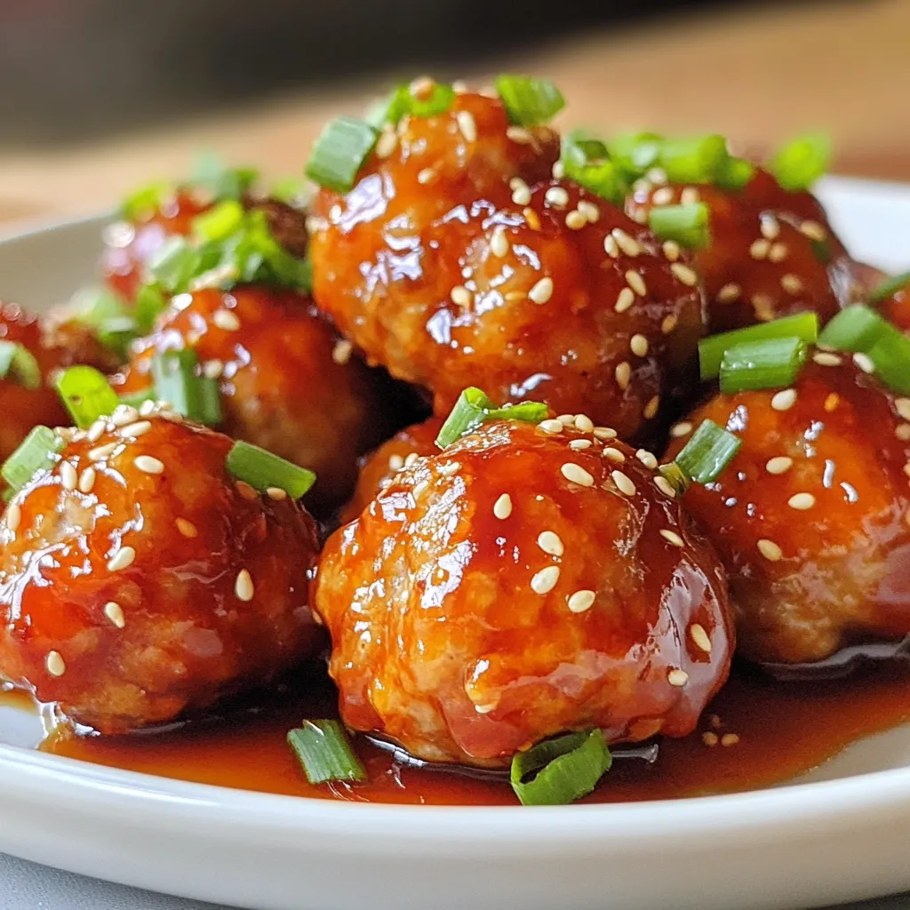 Honey Sriracha Meatballs Leckerer Genuss für jeden Tag
