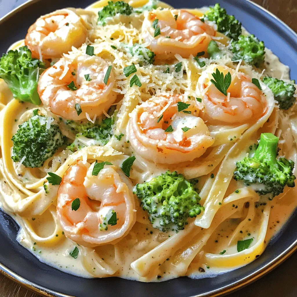 Cremige Cajun Garnelen Alfredo Einfache Genussidee
