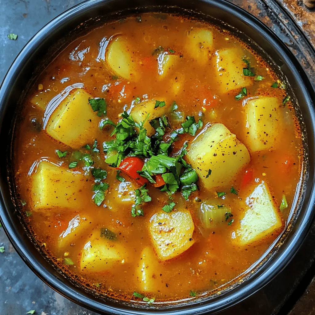 Um eine einfache Cajun Kartoffelsuppe zuzubereiten, brauchen Sie frische Zutaten. Die wichtigsten Zutaten sind große Kartoffeln, Zwiebeln, Knoblauch, Paprika und Karotten. Diese Zutaten geben der Suppe ihren Geschmack. Für die Brühe verwenden wir Gemüsebrühe und Sahne. Das Cajun-Gewürz bringt die würzige Note.
