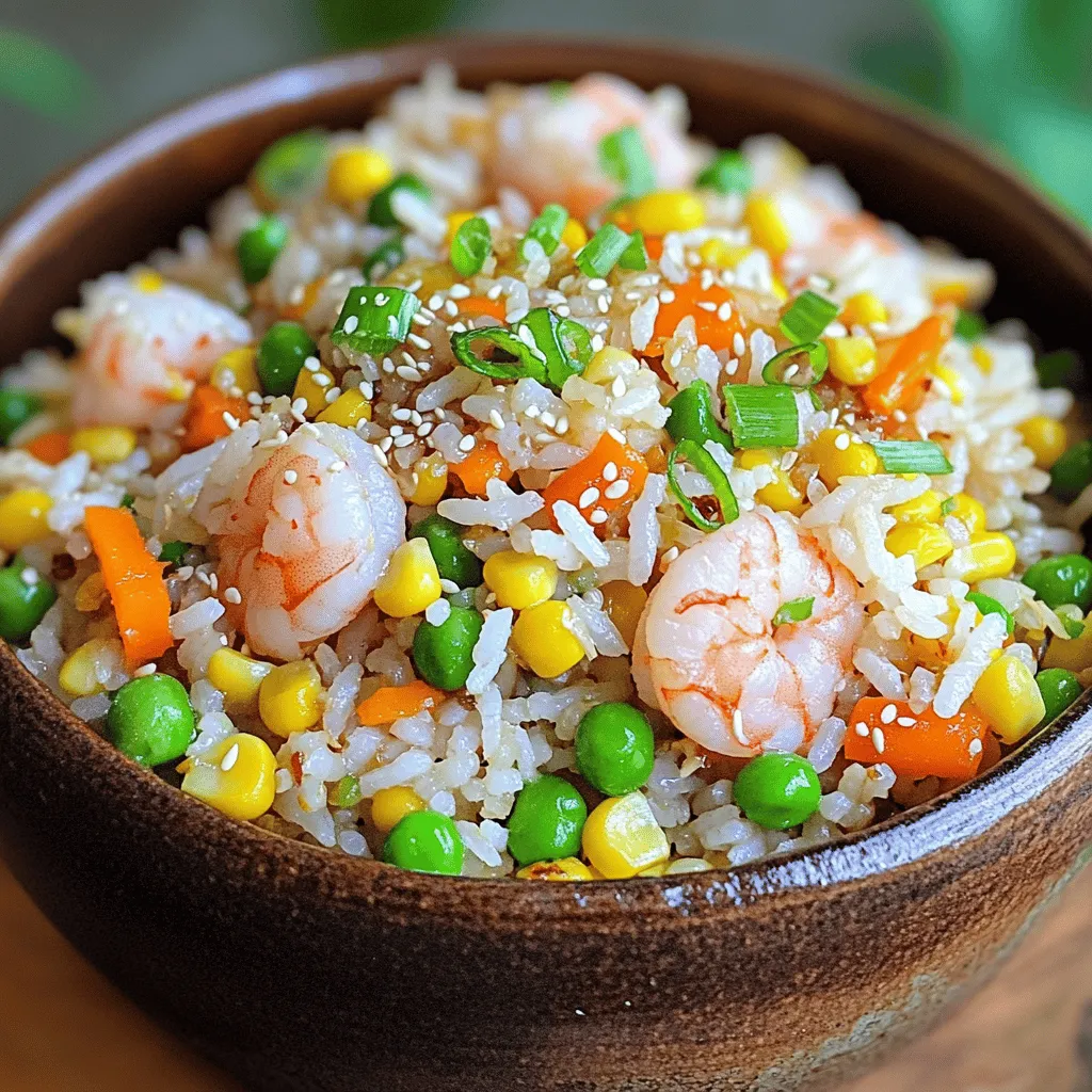 Chinese Style Shrimp Fried Rice Einfaches Genussrezept