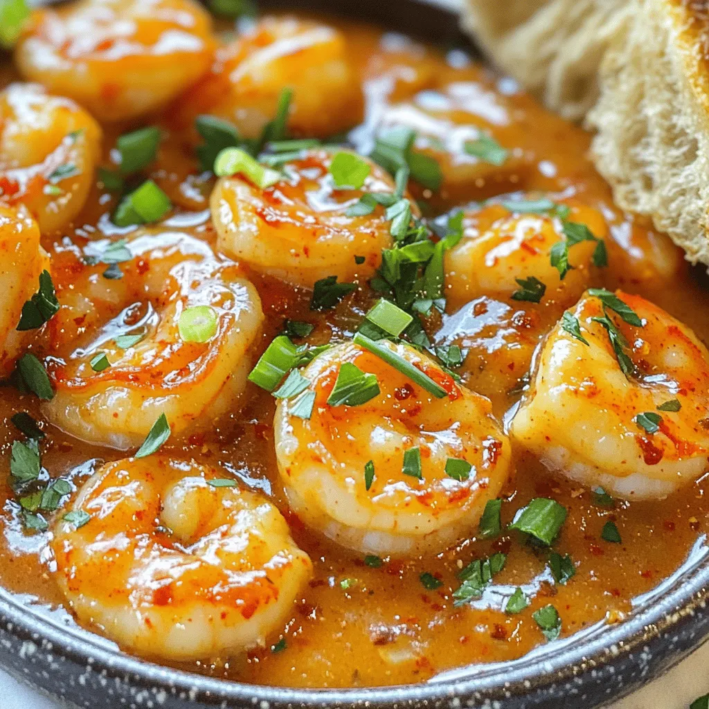 Louisiana BBQ Shrimp Einfaches und köstliches Rezept