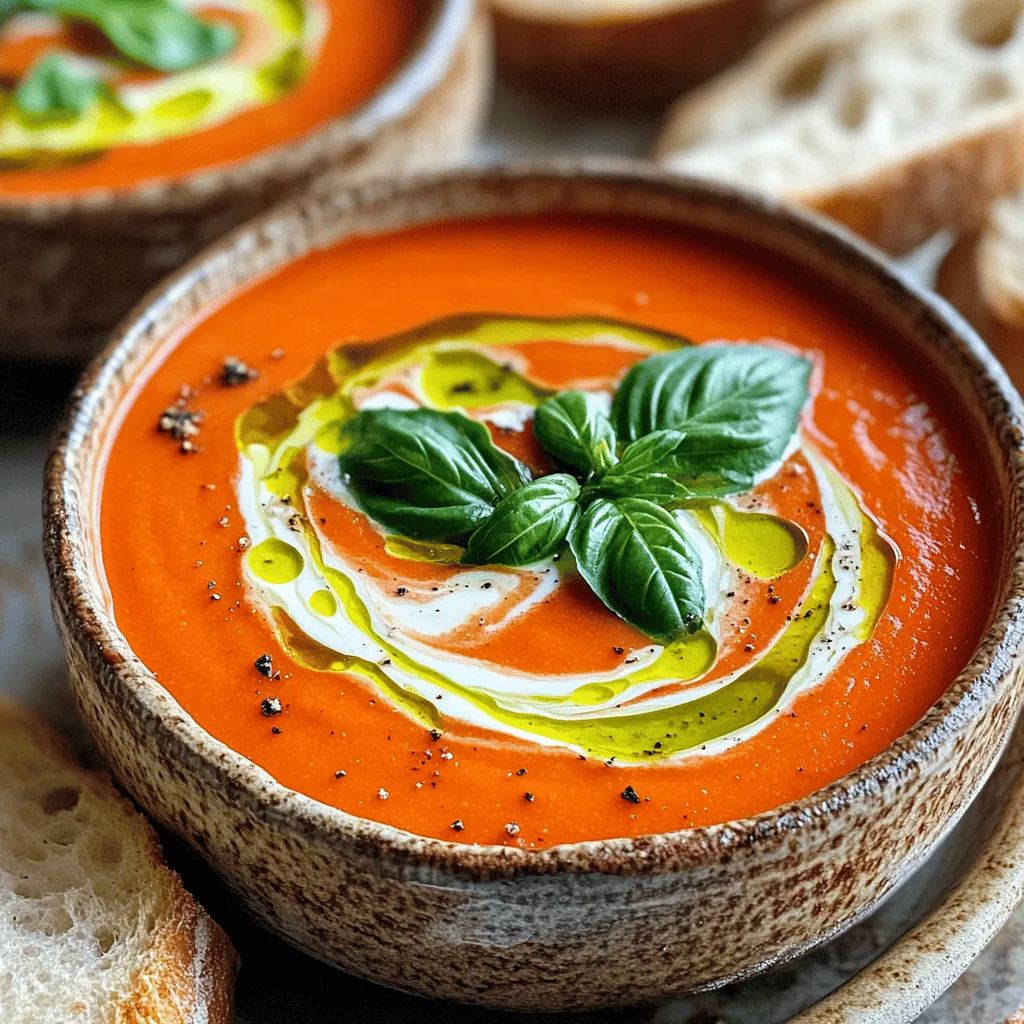 Wunderbare 3. Creamy Tomato Basil Soup Einfaches Rezept