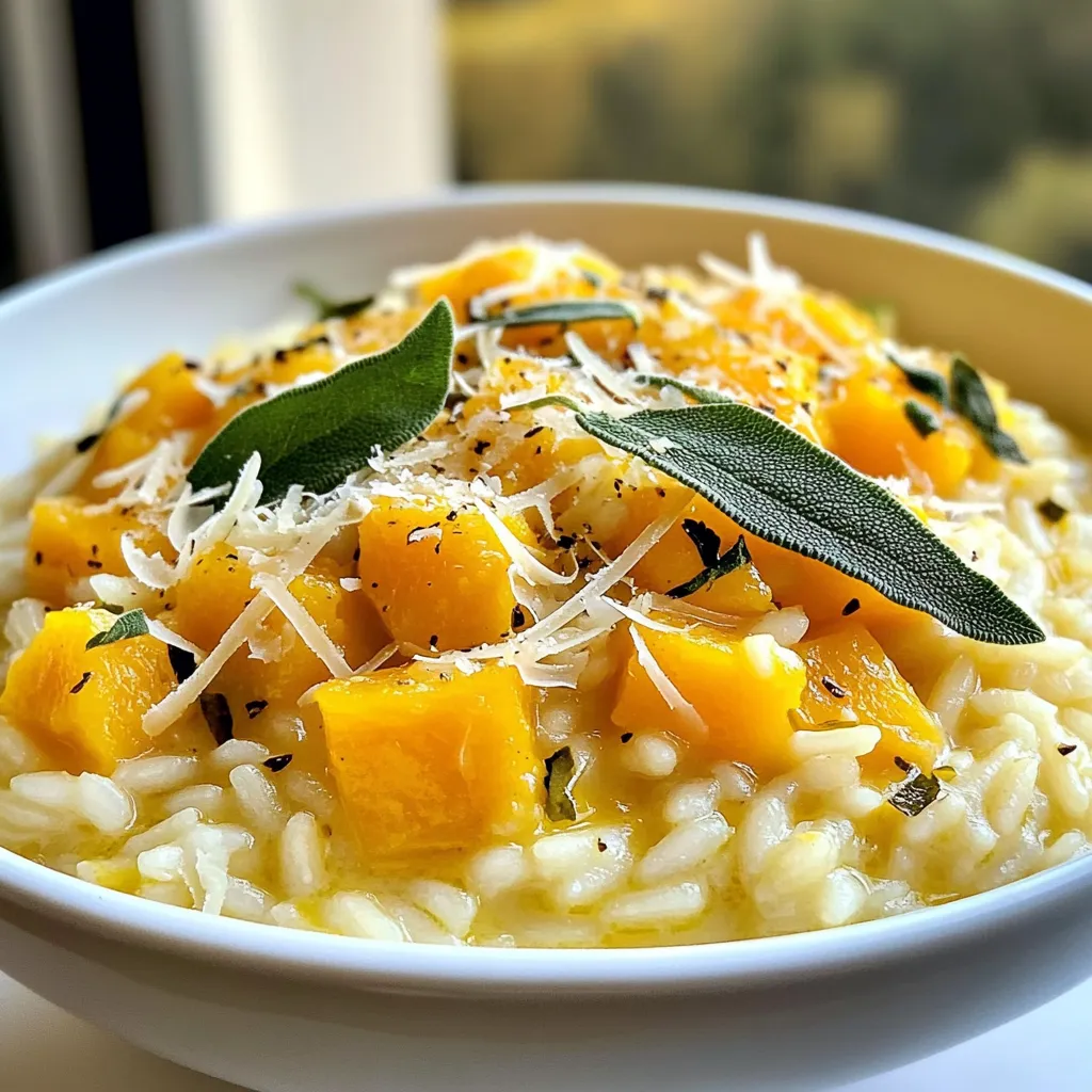 Butternut Squash Risotto Einfach und Köstlich Zubereiten