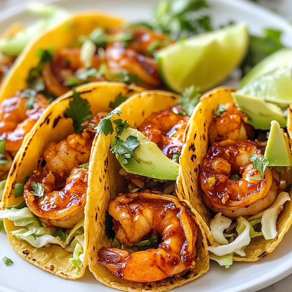 Spicy Sriracha Shrimp Tacos Schnelle und einfache Rezepte