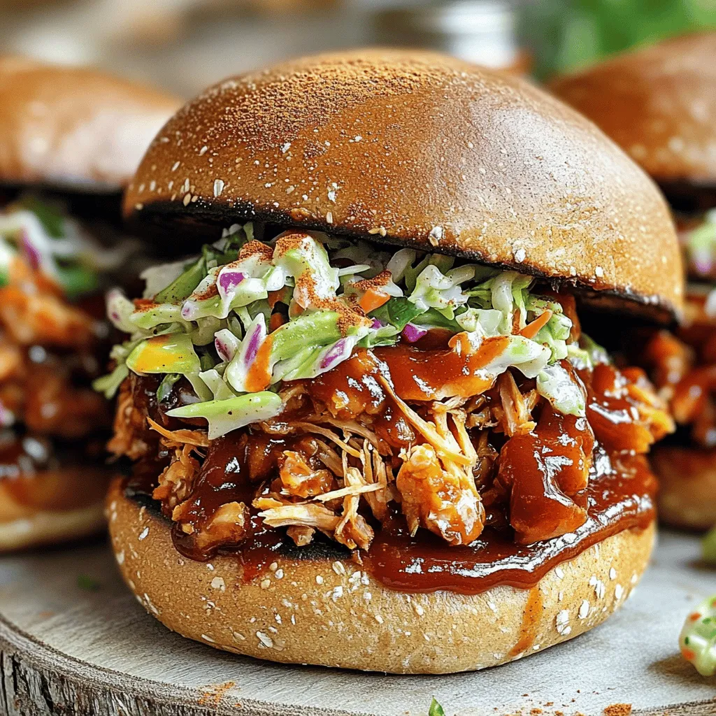 Vegan Jackfruit BBQ Sandwiches voller Geschmack geniessen