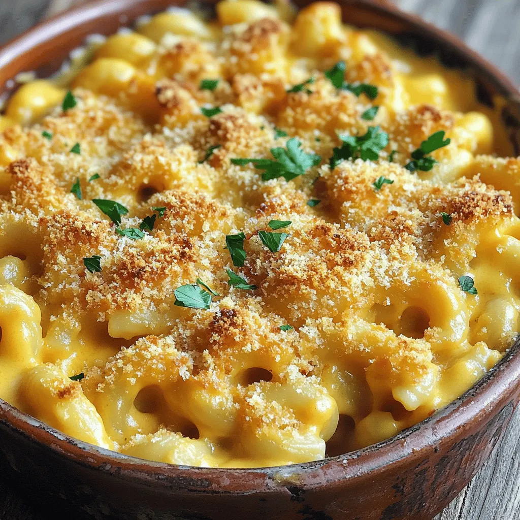 Cremiges Baked Mac and Cheese Einfache Rezeptideale