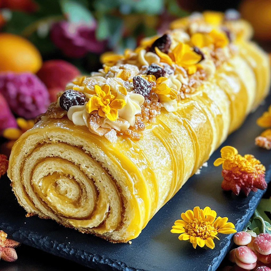 Kokos Mandel Swiss Roll Cake Einfaches und Leckeres Rezept