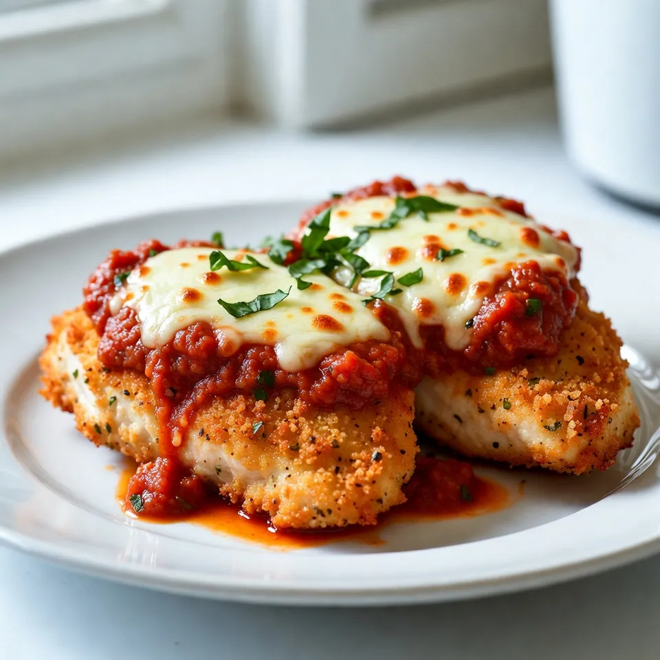 Air Fryer Chicken Parmesan Schnelle und einfache Mahlzeit