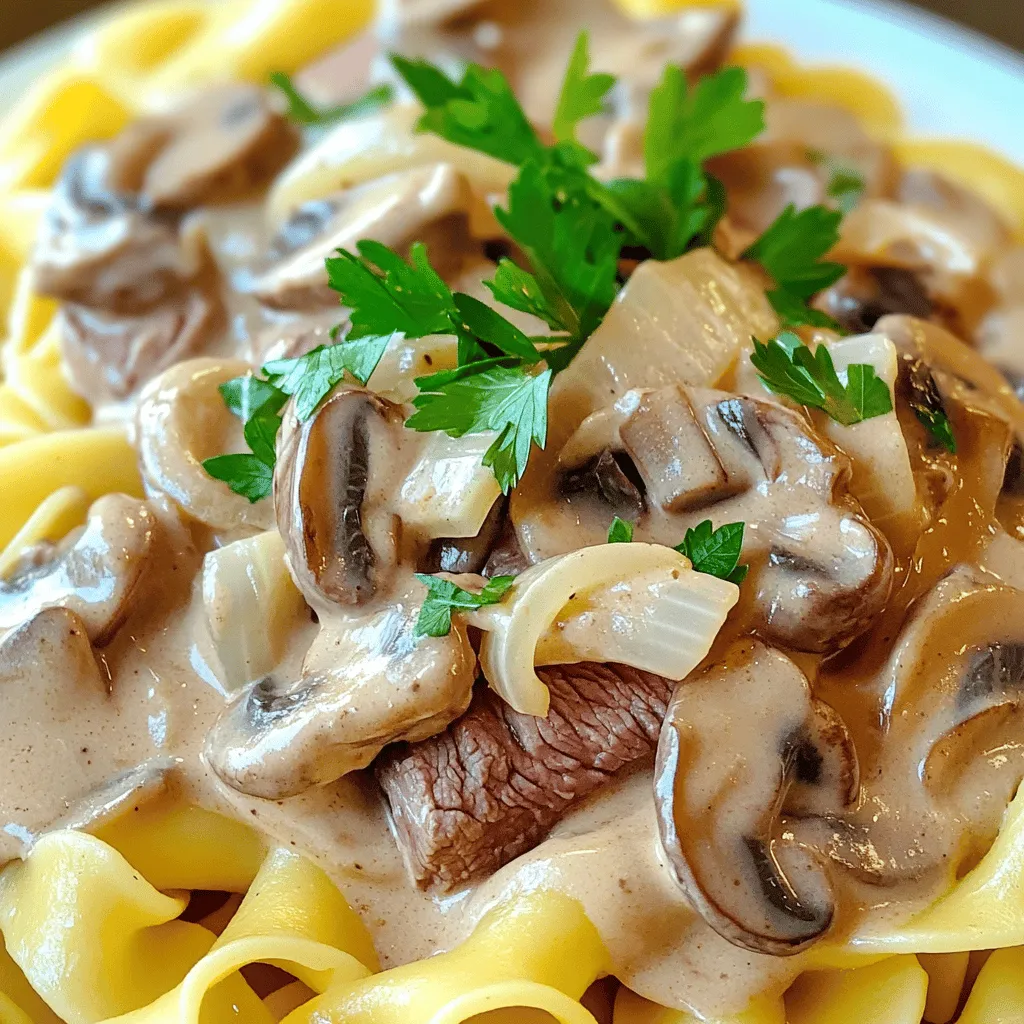 Beef Stroganoff Leckere Rezeptideen und Tipps