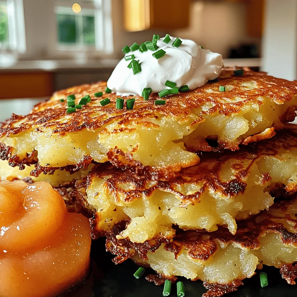 German Potato Pancakes Köstlich und Einfach Zubereiten