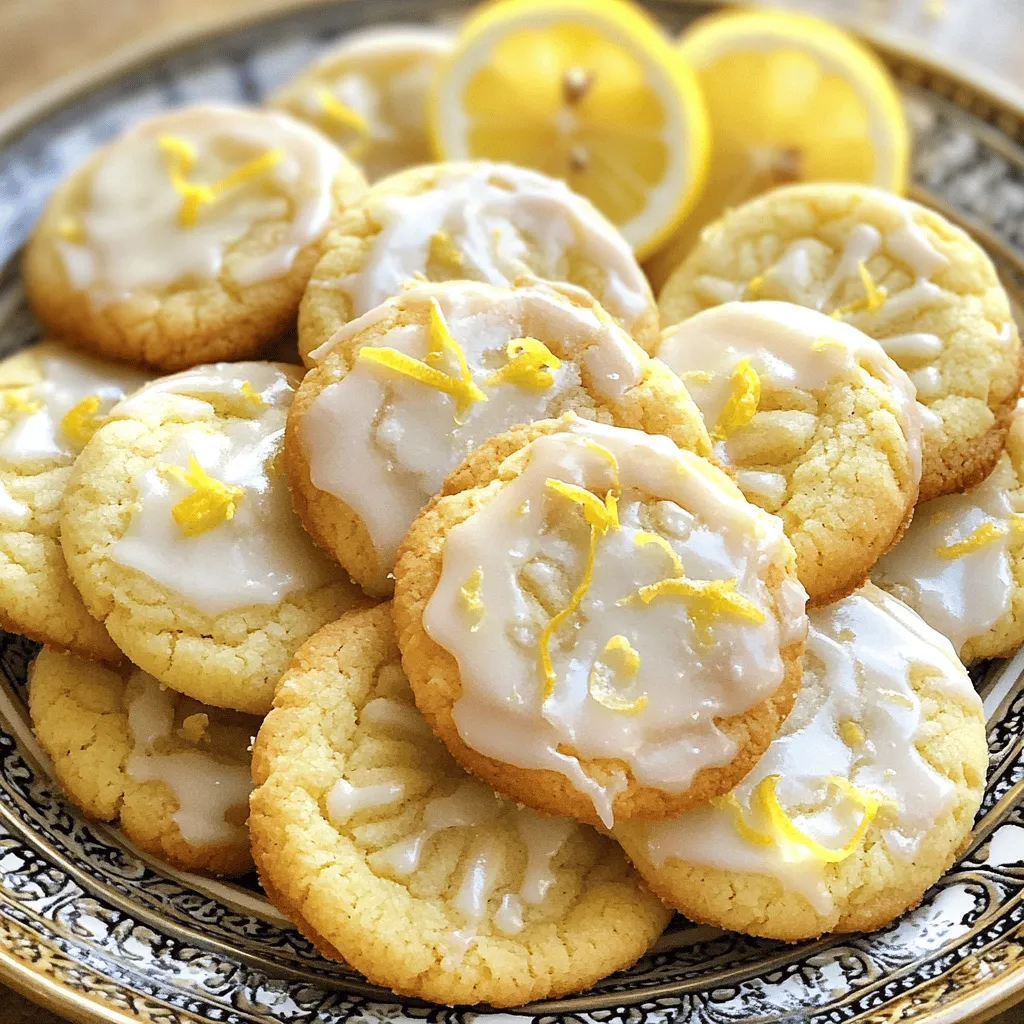 Glazed Lemon Sugar Cookies Einfaches Rezept zum Genießen