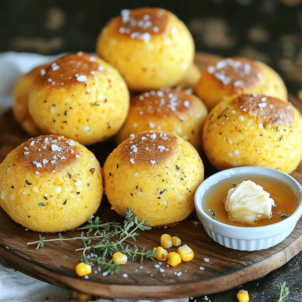 Southern-Style Honey Butter Cornbread Poppers Rezept
