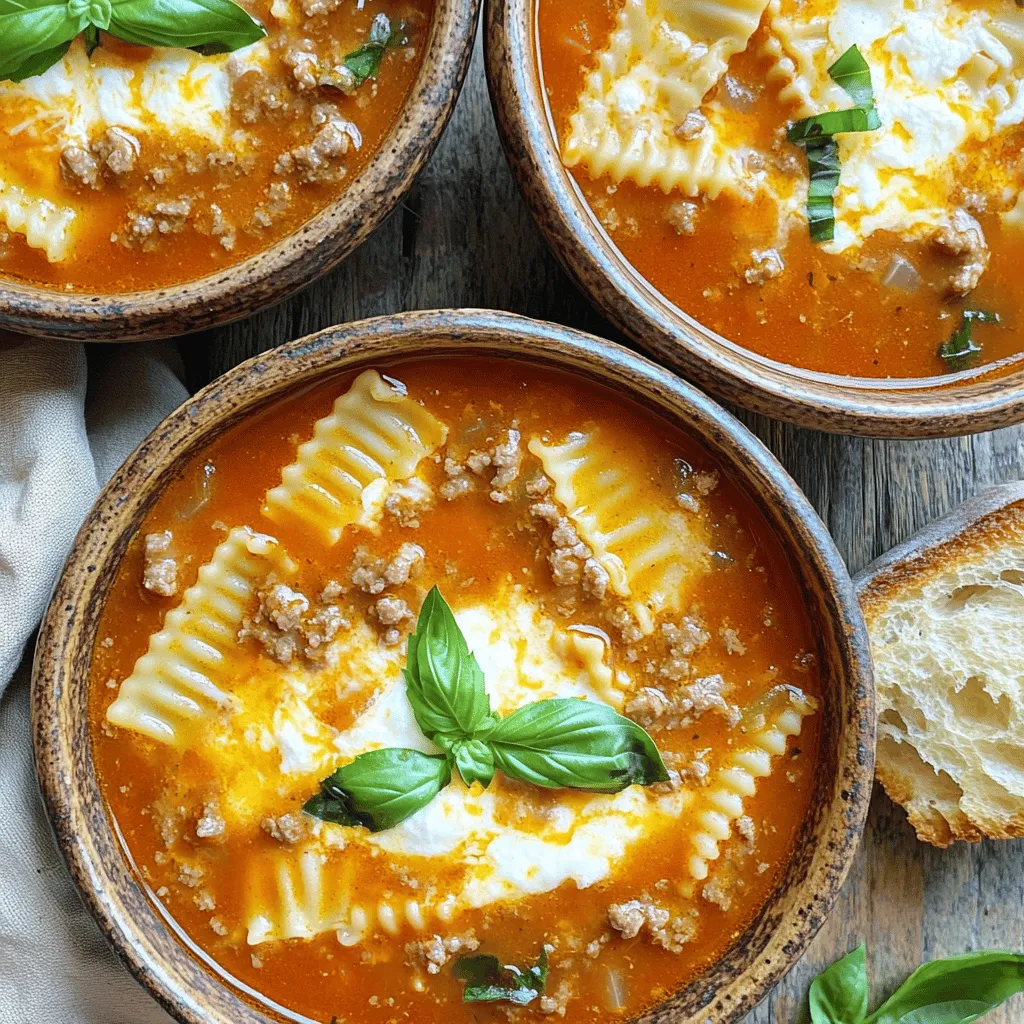 Instant Pot Lasagna Soup Schneller und Köstlicher Genuss