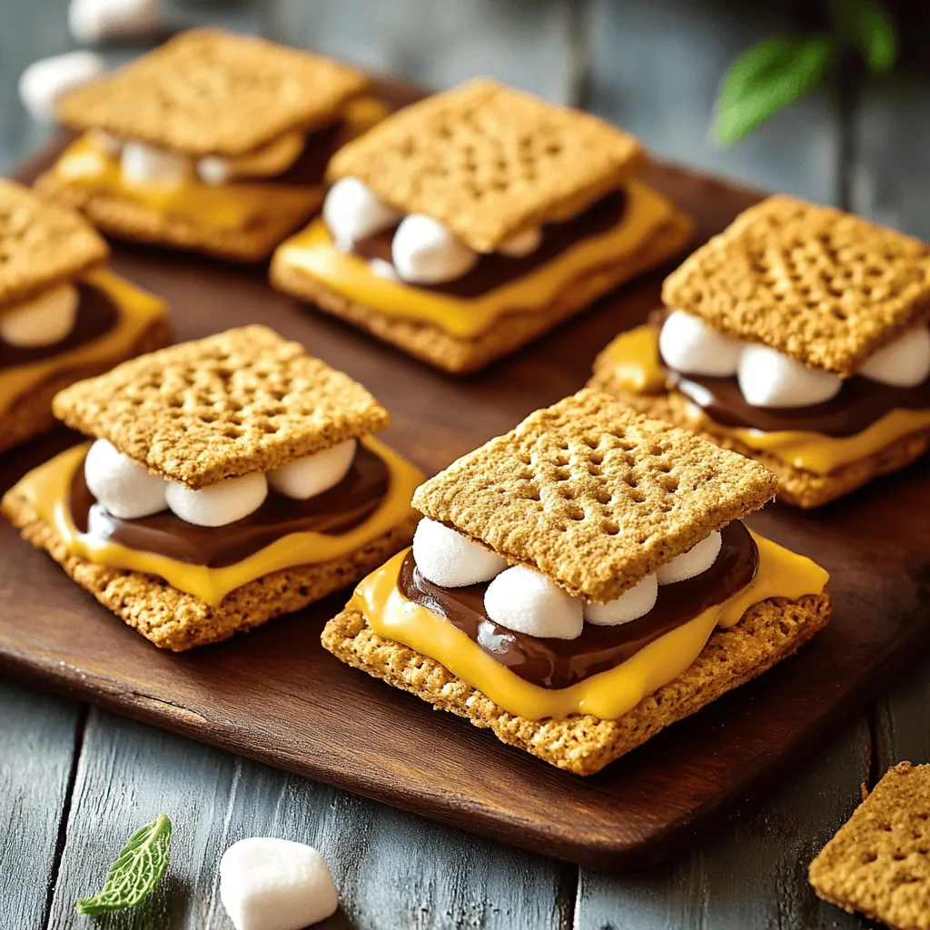 S&#8217;mores Cookies Rezept mit Marshmallow und Schokolade