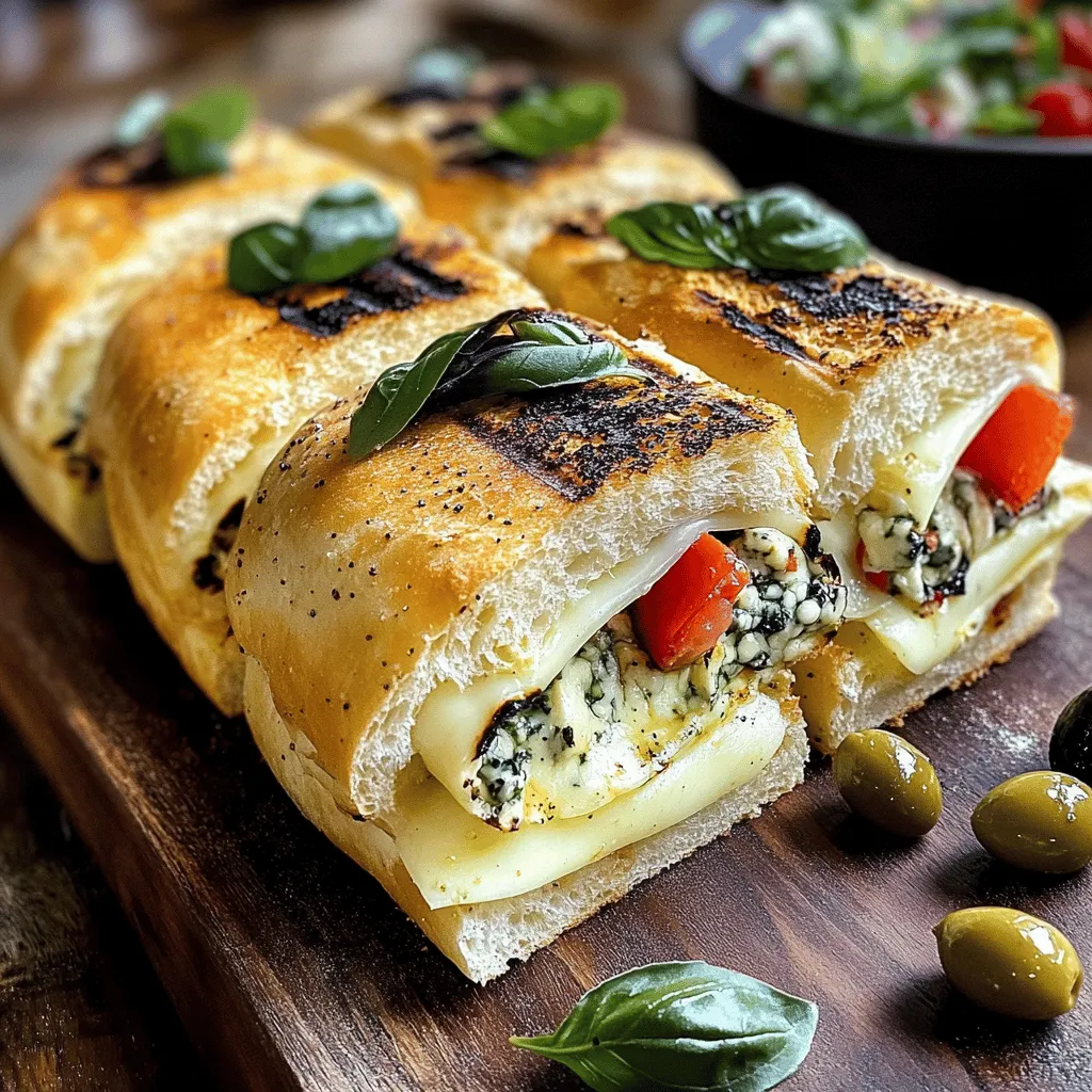 Italienische Grillkäse-Sandwiches für jeden Anlass