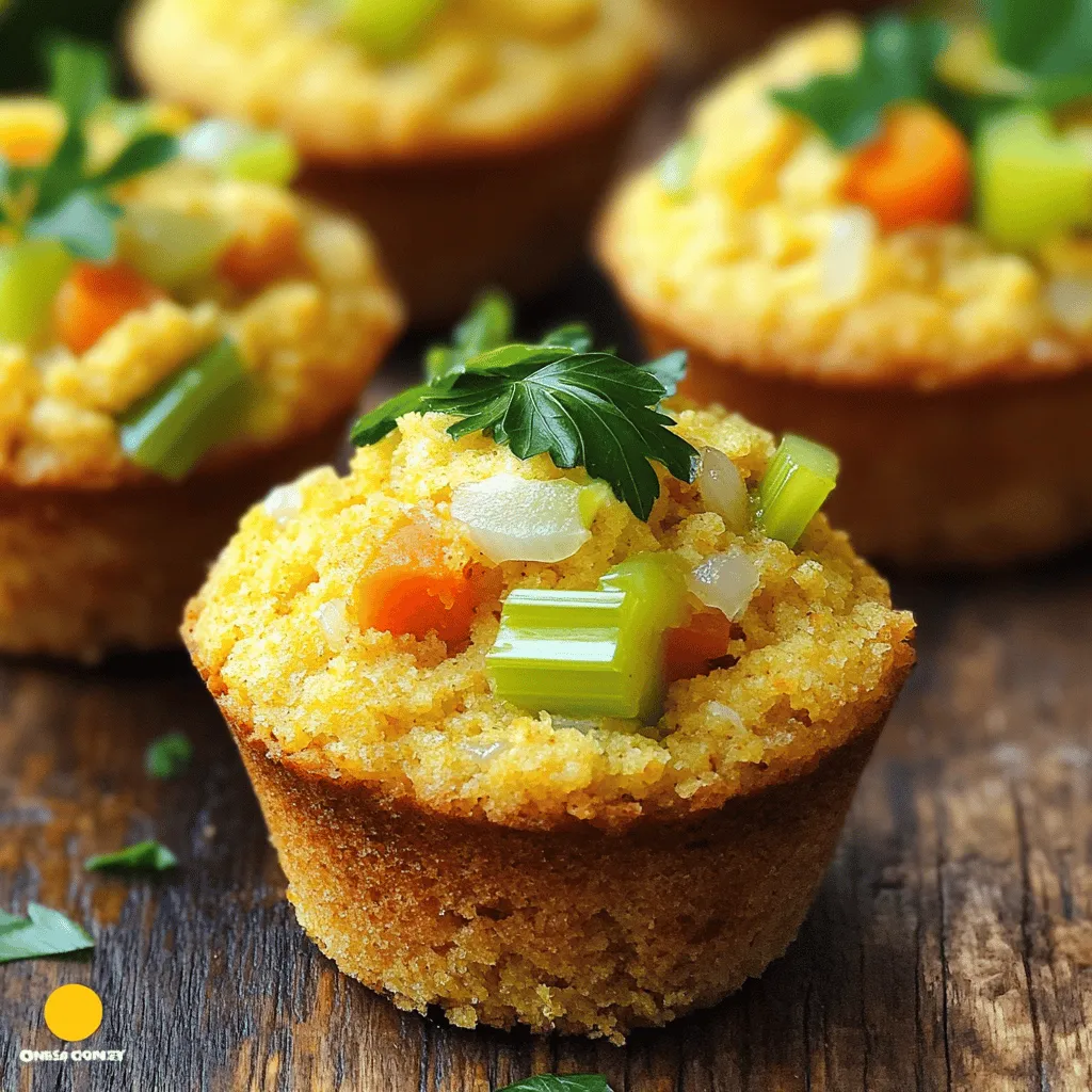Cornbread Stuffing Muffins Köstlicher Genuss für alle