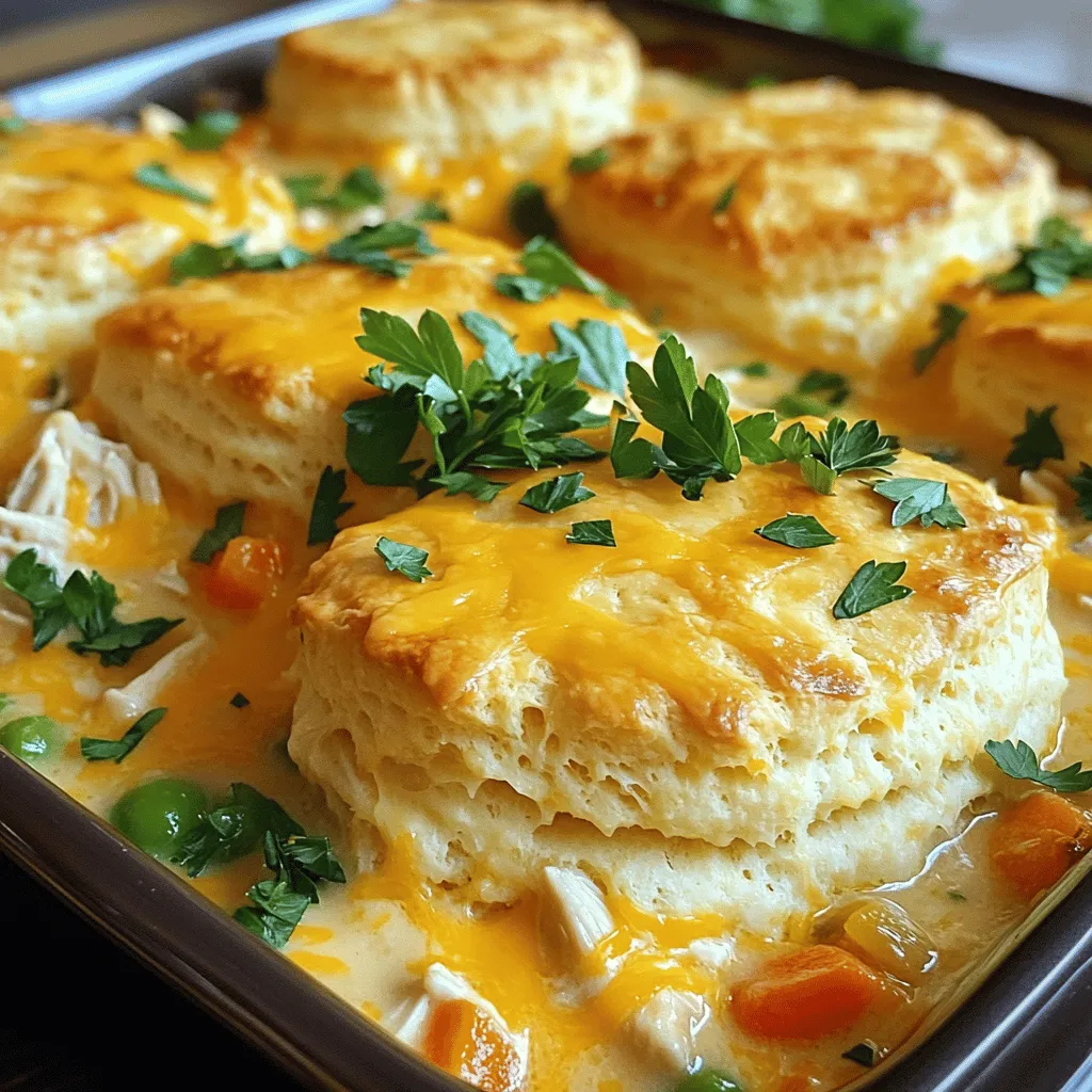Schnelles und köstliches Hühnchen-Pot-Pie-Casserole Rezept