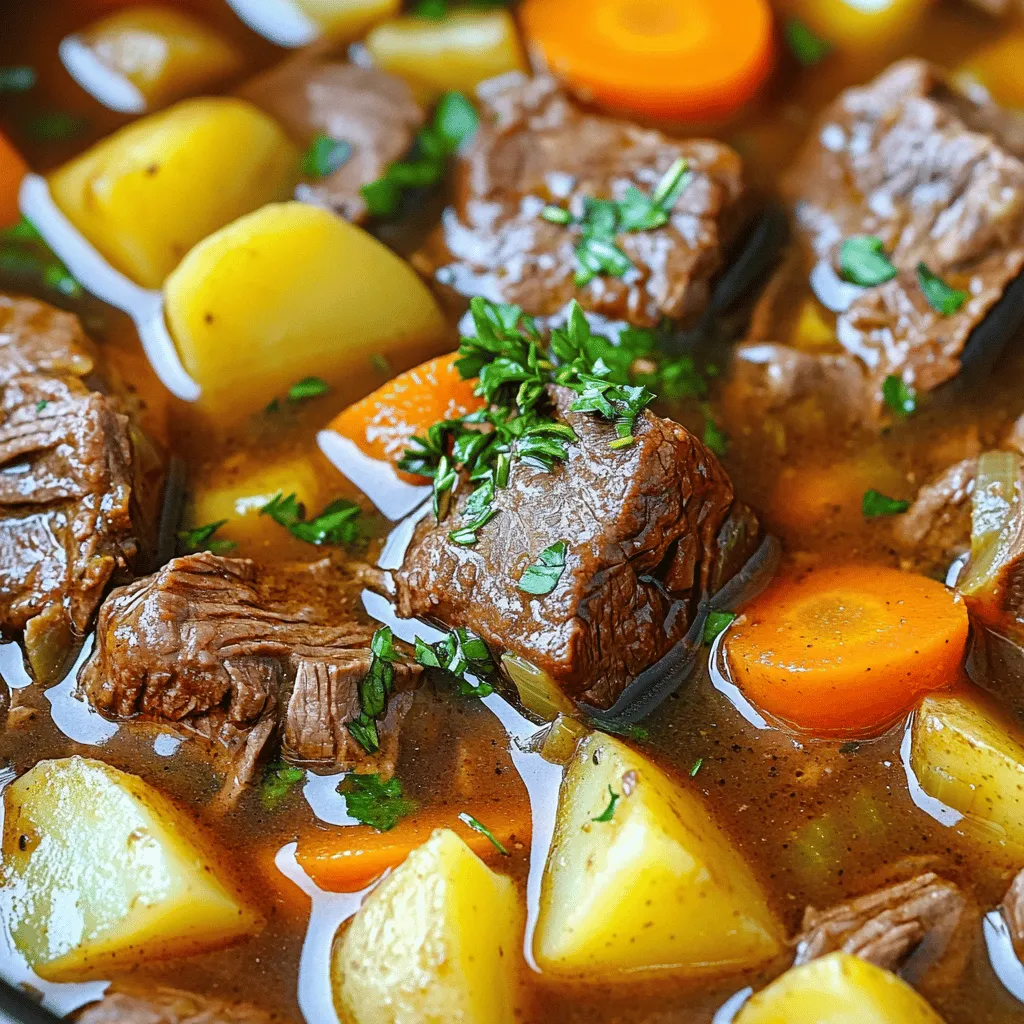 Instant Pot Beef Stew Einfach und Köstlich Zubereitet