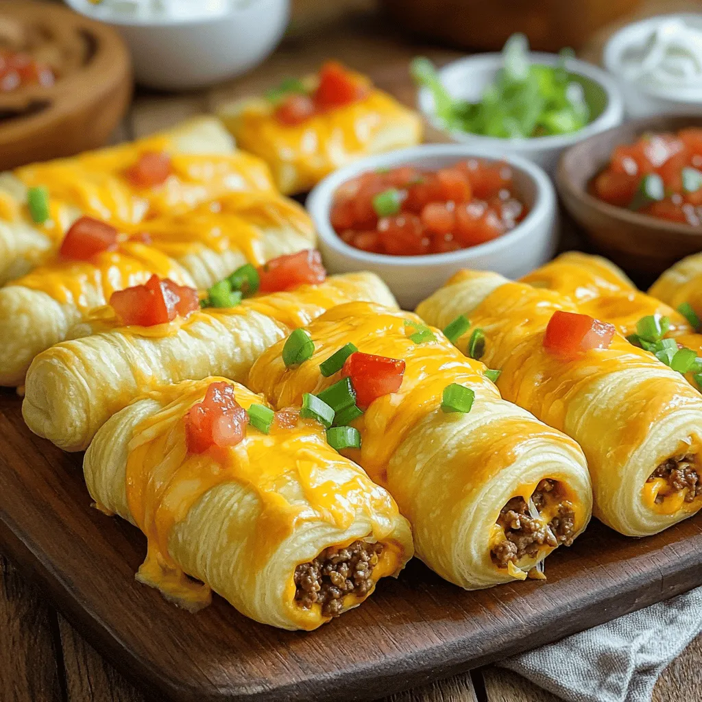 Cheesy Taco Sticks Schnelle und leckere Snack-Idee