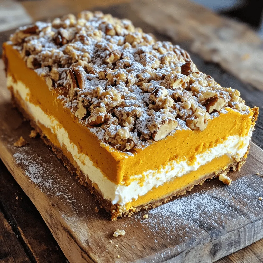 Kürbis Pecan Streusel Cheesecake Laib Rezept lecker