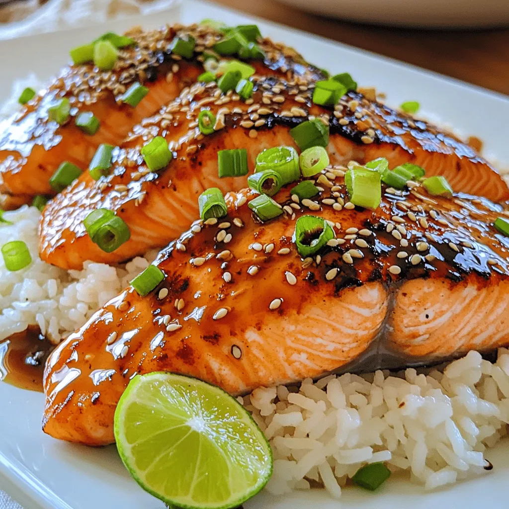 Ginger Soy Glazed Salmon Saftig und Einfach Zubereiten